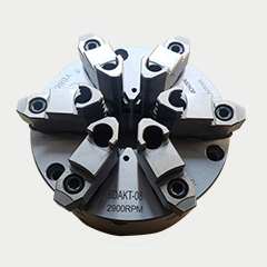 臺(tái)灣千島可調(diào)式強(qiáng)力型六爪鋼殼手動(dòng)卡盤6DAKT系列