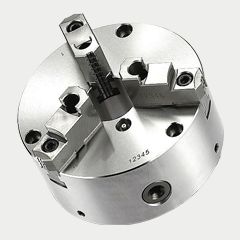 臺(tái)灣千島可調(diào)式強(qiáng)力型三爪鋼殼手動(dòng)卡盤(pán)3DAKT系列