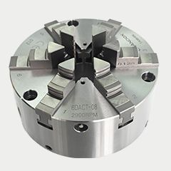 臺(tái)灣千島可調(diào)式普通型六爪鋼殼手動(dòng)卡盤(pán)6DACT系列