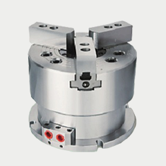 國(guó)產(chǎn)精工立式中空三爪卡盤VH系列