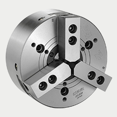 日本北川三爪大通孔動(dòng)力卡盤BS300系列
