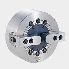 日本北川二爪中實(shí)長(zhǎng)行程動(dòng)力卡盤(pán)NLT系列